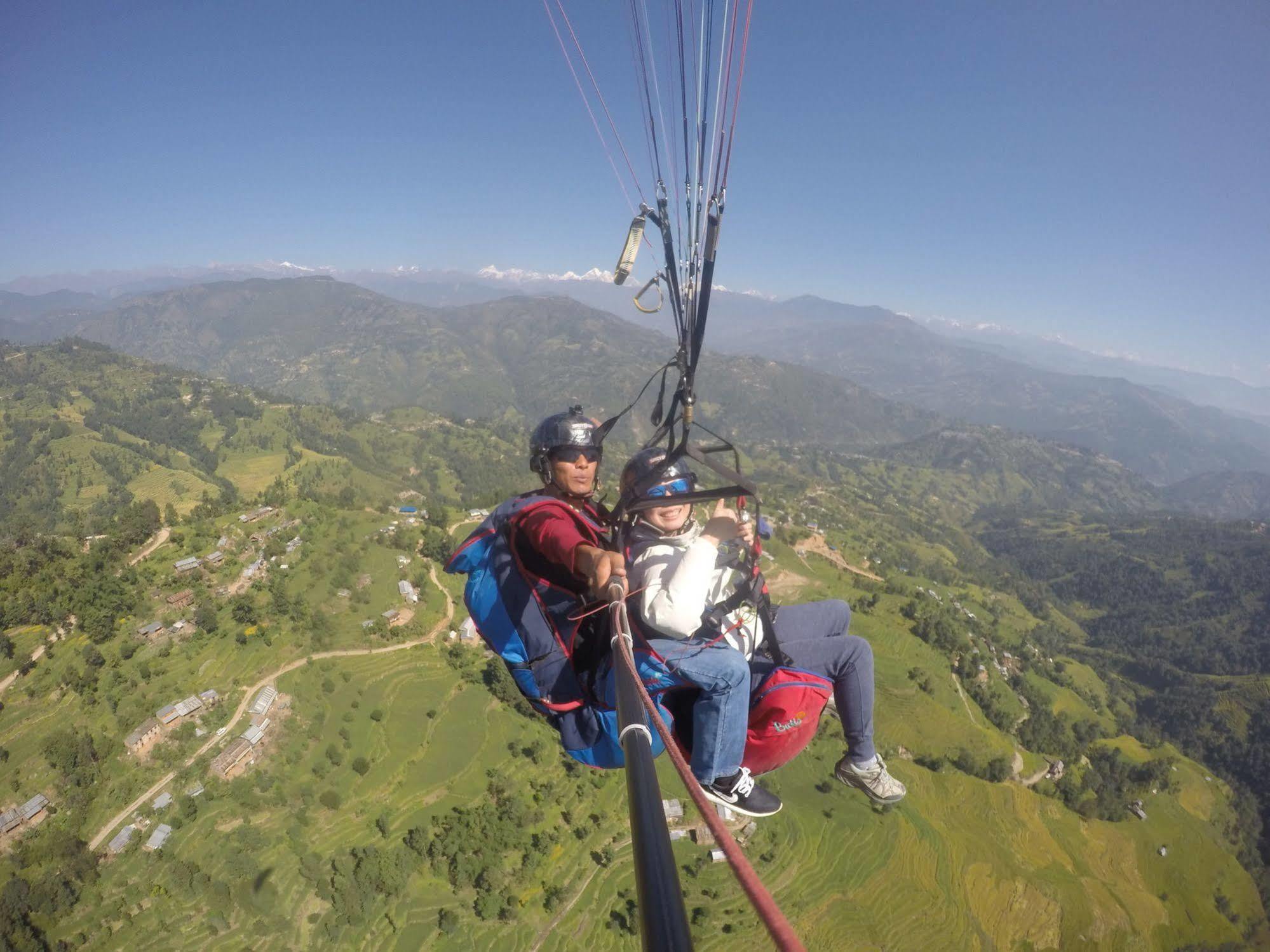 Langtang View Nagarkot Bed And Breakfast Экстерьер фото