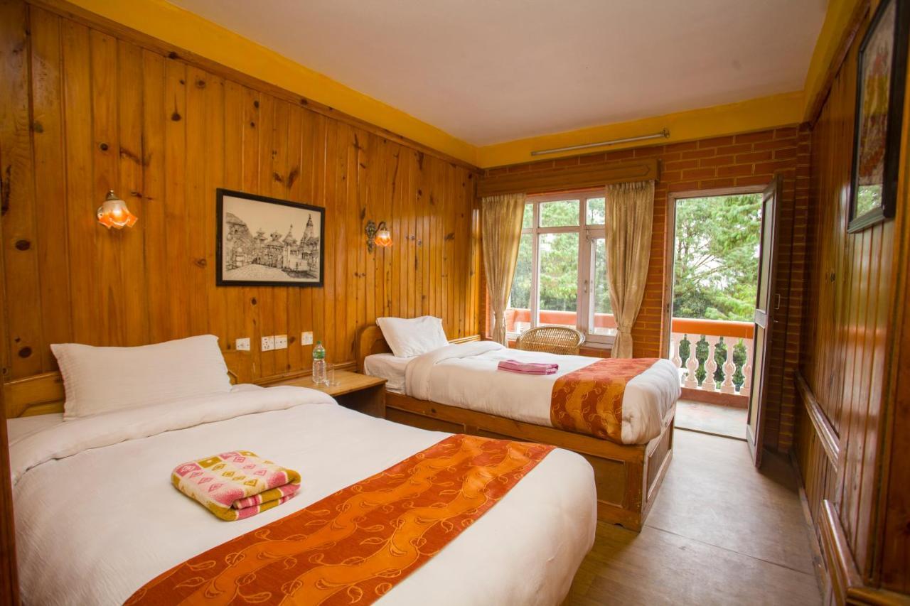 Langtang View Nagarkot Bed And Breakfast Экстерьер фото